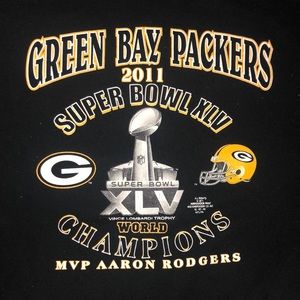 2011 GB Packers SB XLV World Champions Crewneck